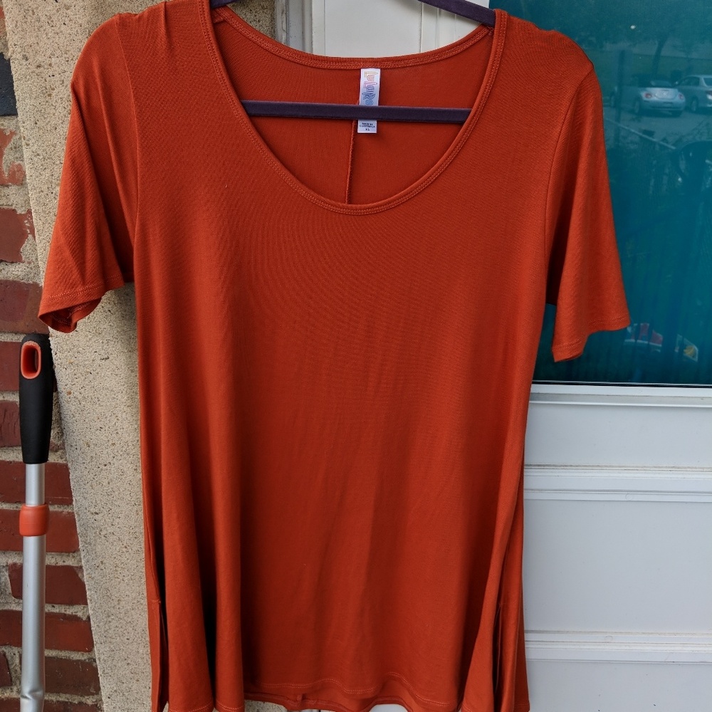 Lularoe NWOT xs orange perfect t